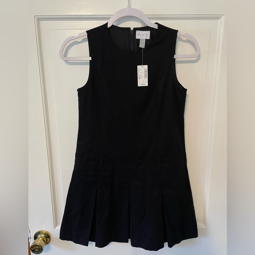 NWT Children’s Place size 12 Black uniform dress